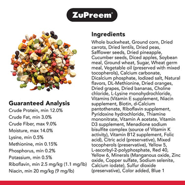 ZuPreem® Pure Fun Enriching Variety Mix Medium Bird Food